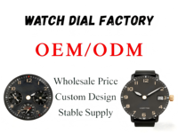 Autocollants en laiton vierges avec logo de fabrication OEM, pièces de cadran de montre Ray personnalisées, marque BSQS, taille personnalisée