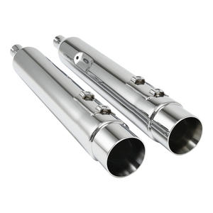 Double silencieux d'échappement TCMT XF2906H03-03-E pour Harley Touring Road Glide 1995-2016 - Product Image 1