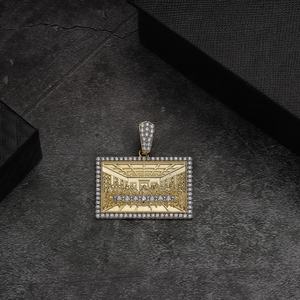 Colgante Religioso <span class=keywords><strong>de</strong></span> Alta Calidad para Hombre, con Forma Cuadrada, con Diamantes, con la Última Cena <span class=keywords><strong>de</strong></span> <span class=keywords><strong>Jesús</strong></span> y los <span class=keywords><strong>Apóstoles</strong></span> - Product Image 4