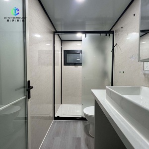 Maison conteneur extensible pour la vie en famille, maison préfabriquée, système hydraulique, 40 m², 80 m², design moderne, bureau permanent - Product Image 6