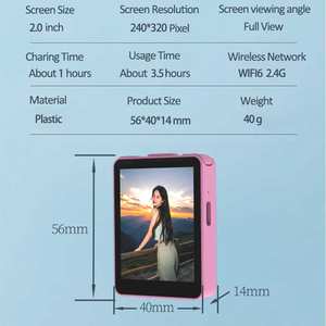 Mini Monitor de Vlog al por Mayor, Pantalla de 2.0 Pulgadas, Batería de 1000 mAh, Conexión Bluetooth, Pantalla para Selfies para Teléfonos Android e iOS - Product Image 4