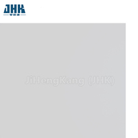 Panneaux de porte en grain de bois apprêté blanc JHK-F04 à vendre Moulure de peau de porte d'épaisseur moyenne/MDF