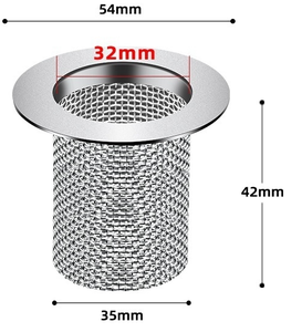 बाथरूम स्टेनलेस स्टील फ्लोर ड्रेन स्क्रीन - Product Image 3
