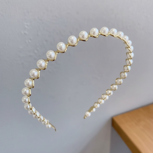 Gran oferta, turbante de flores con cuentas de estilo coreano, diadema para niños en terciopelo satinado, accesorio de moda al por mayor - Product Image 2