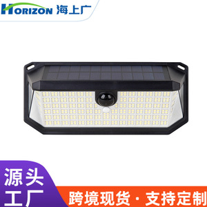 Lampe solaire murale 416 LED pour extérieur, jardin, allée, éclairage LED étanche - Product Image 5
