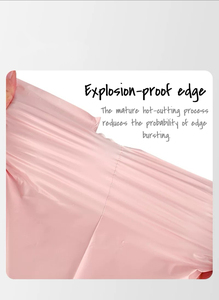 CFC Low MOQ Precio de fábrica Entrega rápida Venta al por mayor especial Impermeable Color Rosa HDPE Express Sobre de plástico Bolsa de embalaje de polietileno - Product Image 2