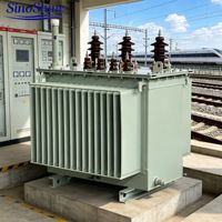 Équipement électrique SinoShine, transformateur de puissance, transformateurs S11-M 35kV triphasé immergé dans l'huile 380V