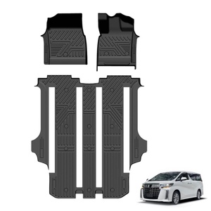 Tapis de voiture KQD EASY CLEAN de haute qualité en TPE, imperméables et antidérapants, adaptés à la Toyota Alphard 2016-2024 - Product Image 1