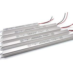 72W 12V 24V Alimentation mince blanche IP20 Alimentation LED d'intérieur Pilote linéaire étroit Boîtier en plastique blanc Pilote LED pour l'éclairage - Product Image 4