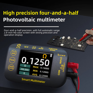 Professionele digitale multimeter S40 USB oplaadbaar 20000 tellingen 200Mohm LCD Weerstand Spanning Capaciteit Hz Fotovoltaïsch - Product Image 6