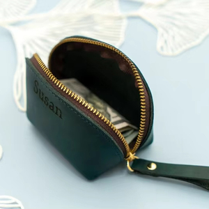 Saco De Moedas De Couro Personalizado, Bolsa de couro pequena, Bolsa de couro, Mini bolsa de couro
