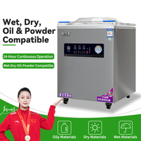Mesin Vacuum Sealer Komersial Satu Ruang Otomatis Multi-scenario untuk Pengemasan Vakum Makanan Beku Daging Sapi Unggas Kantong Kertas