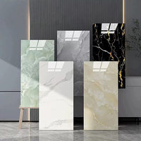 Panneau mural autocollant en plastique et aluminium CHOOWIN XPE imitation marbre, 2 mm d'épaisseur, imperméable, auto-adhésif, décoration de salon