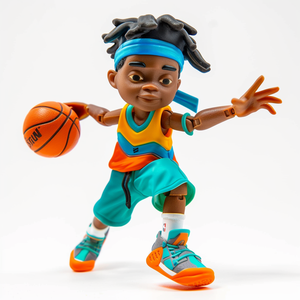 Пользовательские баскетболисты ПВХ мини-баскетболист игрушка фигурка - Product Image 1
