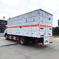 Camión de Transporte de Equipos de Voladura en Oferta, 18t 30cbm 40cbm, Camión Antiestático a Prueba de Explosiones para Entrega de Mercancías Peligrosas