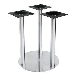Luxury Modern Heavy-duty Stainless Steel Furniture Legs for Restaurants Coffee Shops Gyms Malls-chrome Gold Table Base - Product Image 4