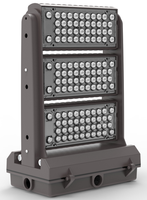 7 ans de garantie du crépuscule à l'aube luminaire mural extérieur de haut en bas rotatif 80w 100 120w 150w led wall pack light dlc etl