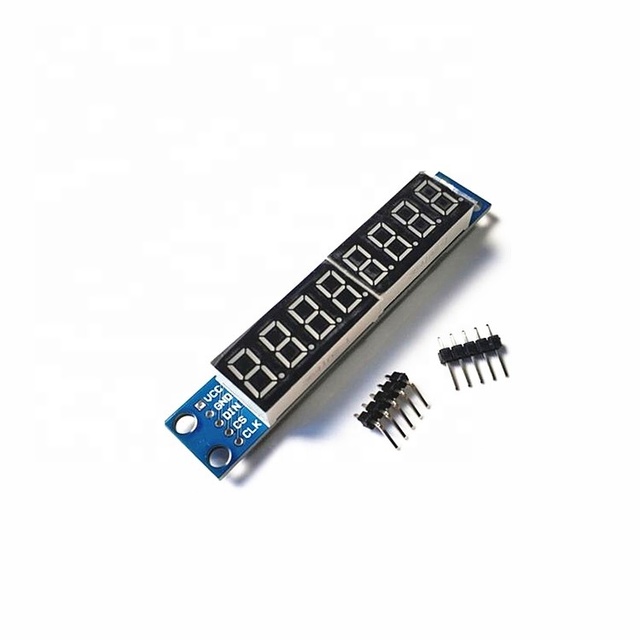 8 Digit LED Module 3.3V 5V Integrated Circuits Digital Tube Display Control board MAX7219