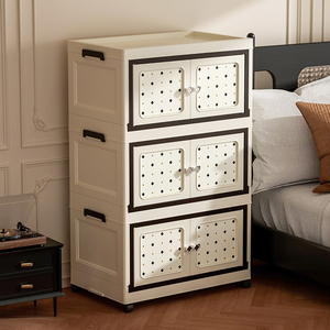 صندوق كريم محمول قابل للطي سهل الاستخدام لغرفة المعيشة وغرفة النوم - Product Image 3