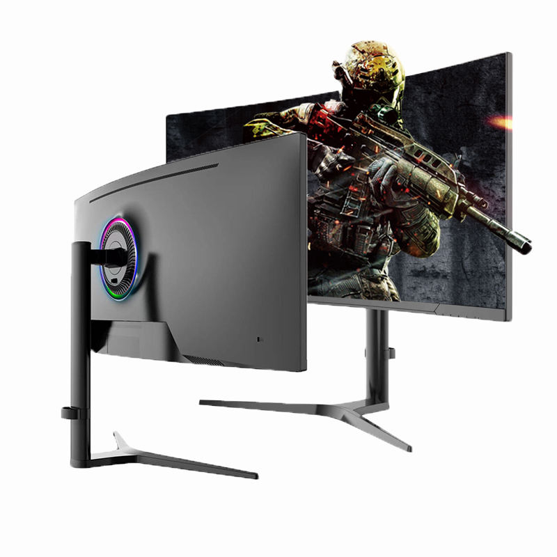 Ultrawide 34 polegada curvo monitor 4K 165Hz gaming monitor 3440*1440 VA painel alta taxa de atualização 1ms HDR 100% sRGB LCD LED monitores