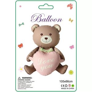 Palloncino in Foil a Forma di Cuore Opaco <span class=keywords><strong>con</strong></span> Scritta 'Love You', Nuovo Design, Confezione Singola, per Decorazioni di San Valentino e Matrimoni - Product Image 6