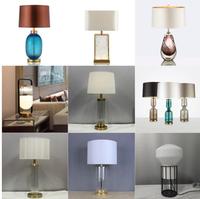 NOUVEAU HFBH Lampe de table à LED Applique murale en cristal Moderningorary Bedside Liwall Lightsic Bedroom Living Room Iron Plating 10 AC