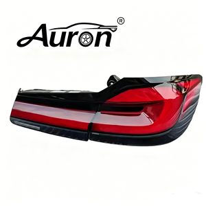 New for 5 Series G30/G38 2018-2020 Rear Clear Lens Full LED Taillights <b>Plug</b> & Play Retrofit Upgrade 6000K 36W <b>12V</b> - Product Image 1