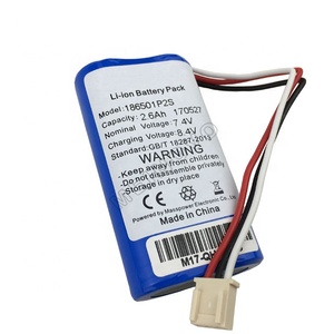Paquete de Baterías de Iones de Litio de Alto Rendimiento de 7.4V 2600mAh Li-ion 18650 2s1p de la Mejor Calidad - Product Image 2