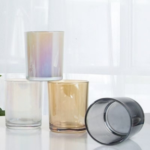 <span class=keywords><strong>Pot</strong></span> de bougie <span class=keywords><strong>en</strong></span> <span class=keywords><strong>verre</strong></span> vide arc-<span class=keywords><strong>en</strong></span>-ciel irisé à la mode de conception Hotsale <span class=keywords><strong>pot</strong></span> parfumé de luxe avec couvercle <span class=keywords><strong>en</strong></span> aluminium pour déco - Product Image 4