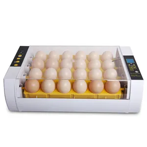 24 ovo de galinha incubadora Suppliers-Hhd incubadores de ovo de galinha pequena automática 24, preço em nigéria YZ-24S