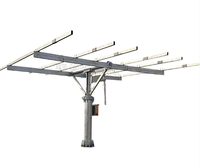 Traqueur solaire à double axe 360° °   Azimut 90 °   Élévation pour les systèmes de concentrateurs CPV