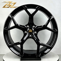 Jantes en alliage d'aluminium forgé monobloc BZ Manufacturer, jantes auto 20 21 22 pouces 5x112 pour Audi A5 SQ5 RS6 RS Q8 RS7