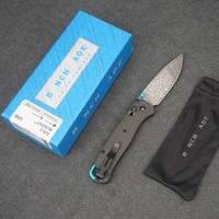 Cuchillo de Cocina BMBM535-3 Bugout, Mango de Fibra de Carbono de Alta Calidad, Personalizable, Envío Rápido desde Almacén en EE. UU., Regalo Ideal, OEM, DIY