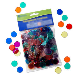 Ensemble <span class=keywords><strong>de</strong></span> 250 jetons en plastique <span class=keywords><strong>de</strong></span> couleurs assorties, compteurs mathématiques transparents et marqueurs <span class=keywords><strong>de</strong></span> bingo pour l'éducation des enfants - Product Image 2