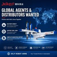 Nouveau robot industriel 5 axes Xinkejy pour la manipulation de moules et de pièces moulées, 3300W, 470kg, déplacement horizontal de 1740mm