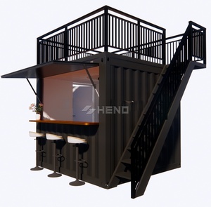 Container Prefabbricato 20FT 10ft in Stile Cinese per Scuola, Centro Commerciale, Caffetteria, <span class=keywords><strong>Casa</strong></span>, Ristorante, Fast Food, Design 3D - Product Image 6