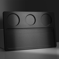 Plateau roulant de luxe en aluminium à faible MOQ, accessoires de fumage en métal avec logo personnalisé, plateau professionnel en gros
