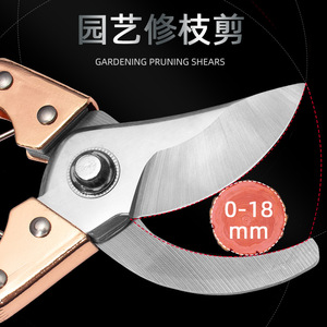 Lu Ban's Work Pruning Shears Stainless Steel 20-30 Mm Bypass For Garden Horticulture Tools - Product Image 2