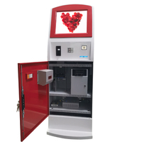 Kiosque de paiement à jetons de service d'individu avec le collecteur de facture, la collection d'argent et la solution de changement