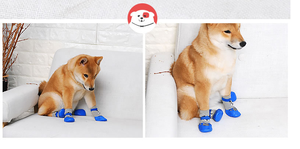 Pet Docena Chaussettes Antidérapantes Pour Chien <span class=keywords><strong>Chat</strong></span> Coussin Chauffant Pattes D'hiver Pour Chiens Chaussures Modernes En Coton Avec Emballage De Protection UAS De Silicium - Product Image 6