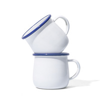Fabricant pas cher prix chinois en céramique ronde émail tasses à thé tasse traditionnelle émail tasse tasse