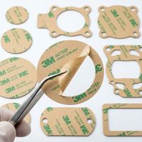 3M 467MP Pressure Sensitive Rubber Adhesive Transfer Tape Heat-Resistant Clear Double-Sided 0.05mm Thickness Industrial Use