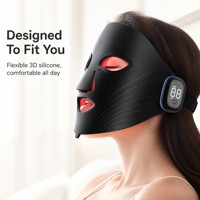 Masque facial LED portable EYCO 510K, doux et délicat, 630 850nm, thérapie par lumière rouge, soin de la peau