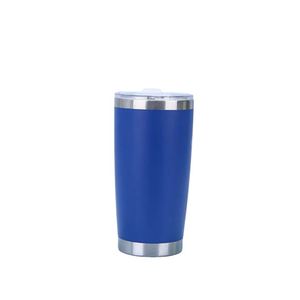 <b>Copper</b> Cup Mug 20Oz Stainless Steel Insulated Double Wall Vacuum <b>Powder</b> Coated Matte Sweat Free BPA Free ASM25 - Product Image 1