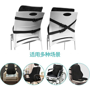 Cojines de asiento con diseño ergonómico para coche, silla de oficina para adultos, almohadas con memoria en la cintura - Product Image 4