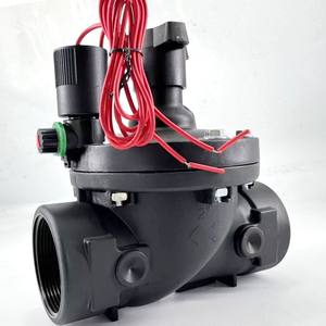 Válvula Solenoide de Riego PgV151 1 Entrada 24V CA Control Manual Eléctrico Flujo de Agua Temperatura Normal Unidireccional - Product Image 4