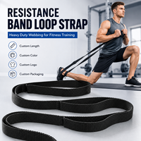 Conjunto de Correas de Yoga de Alta Calidad, Bandas de Resistencia No Elásticas, Ecológicas, de 100 lb, para Fisioterapia y Fitness