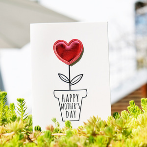 Regalos Navideños para el Día de la Madre, Tarjeta 3D con Corazón de Amor Materno, Tarjeta de Felicitación Hecha a Mano, Tarjeta de Felicitación para el Día de la Madre al por Mayor - Product Image 5