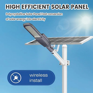 Lampadaire solaire à LED haute luminosité de type séparé pour éclairage de routes rurales, parcs et autoroutes - Product Image 5