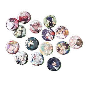 เข็มกลัดโลหะสั่งทำ Yu Yue ลายตัวละครอนิเมะ แบบติดผีเสื้อ ของขวัญส่วนตัว - Product Image 4
